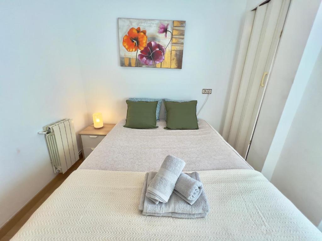 Postel nebo postele na pokoji v ubytování Nova Mar Bella Apartment