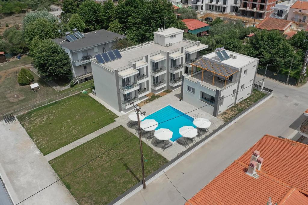Bazén v ubytování Porto Dionysos nebo v jeho okolí