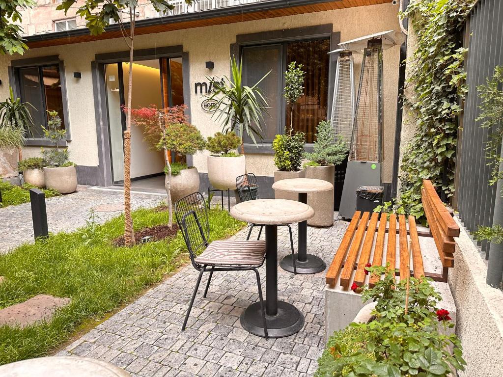 Zahrada ubytování MIST Boutique Hotel
