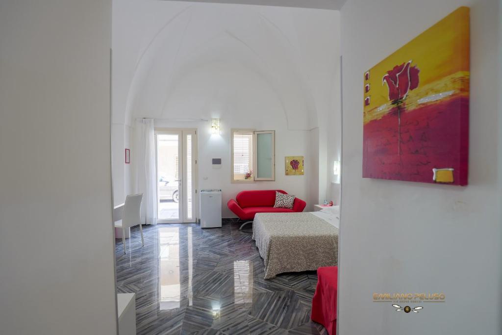 A seating area at Casa Alfieri"rooms and Apartments"