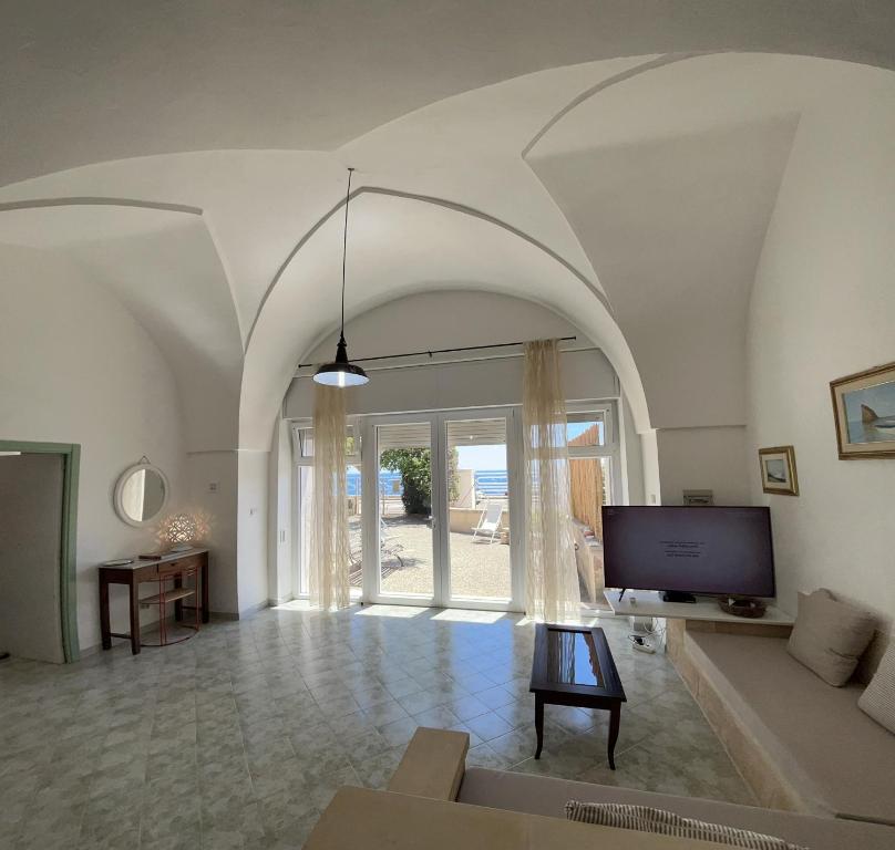 A seating area at Villa Lina