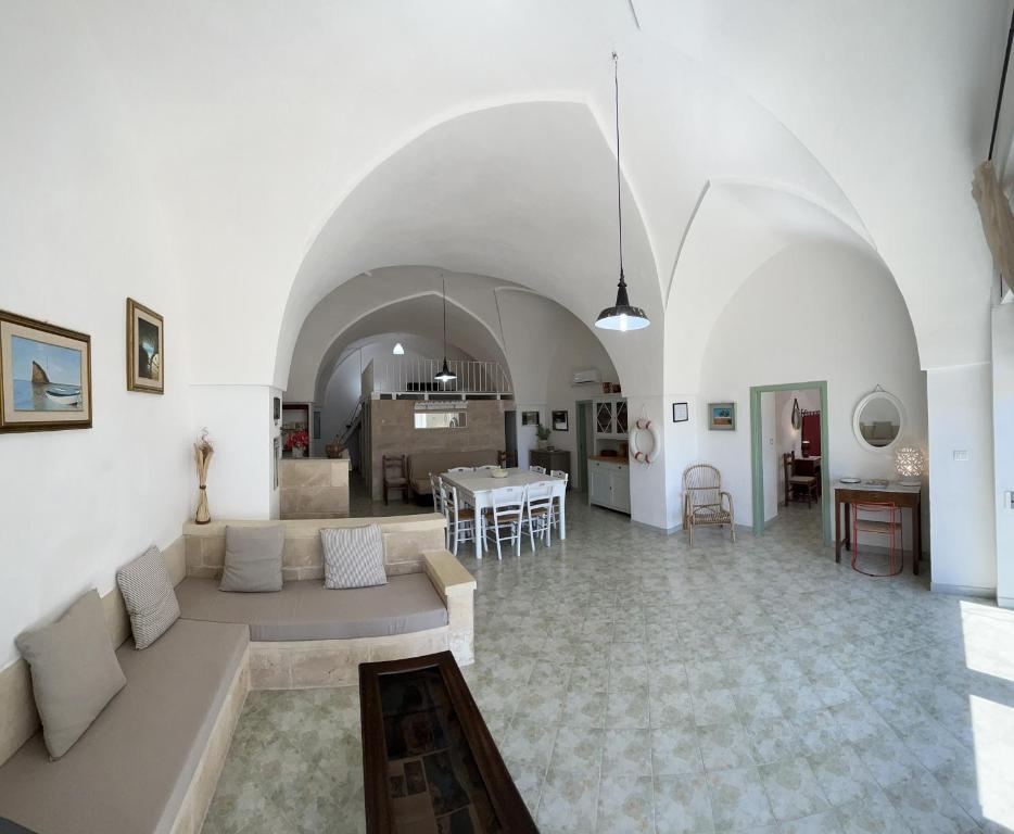 A seating area at Villa Lina