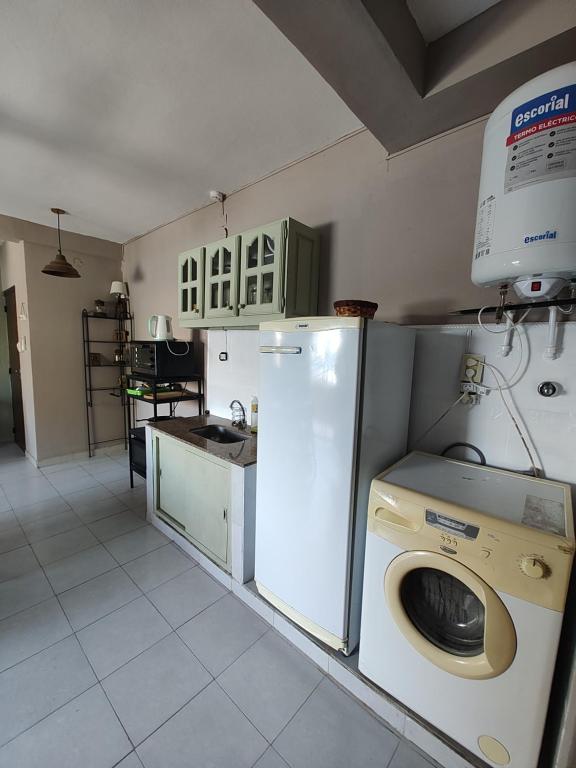 Kuchyň nebo kuchyňský kout v ubytování Apart Che Catu III