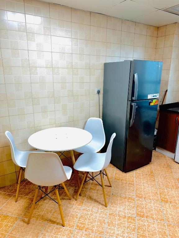 Kuchyň nebo kuchyňský kout v ubytování Feel like a home away home