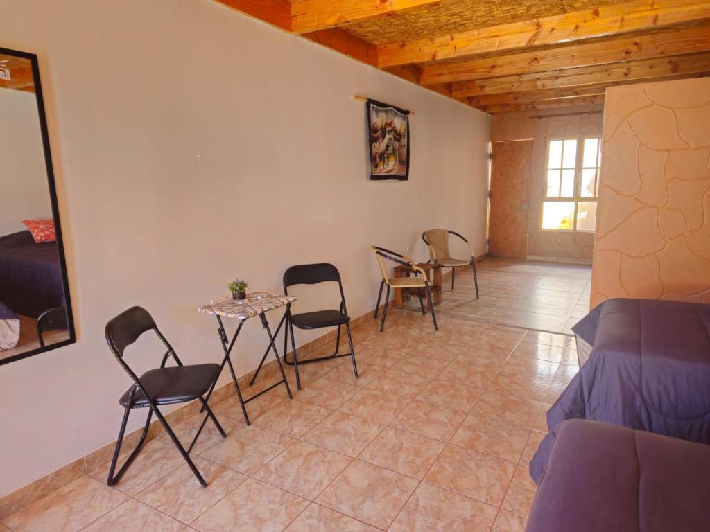 Posezení v ubytování Hostal Belen
