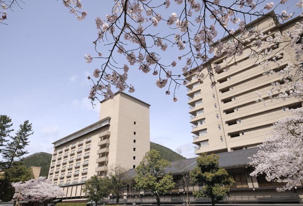 Budova, kde se ryokan nachází