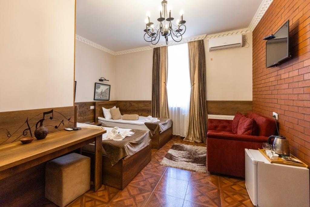 Zona d'estar a Hestia Boutique Hotel