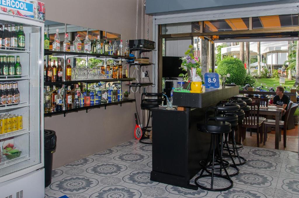 Lounge nebo bar v ubytování Allstar Guesthouse