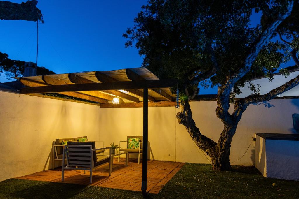 Patio nebo venkovní prostory v ubytování La cabaña de Parisito