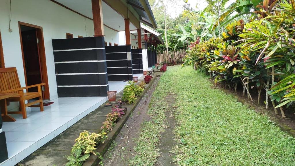 Zahrada ubytování Tatasya homestay