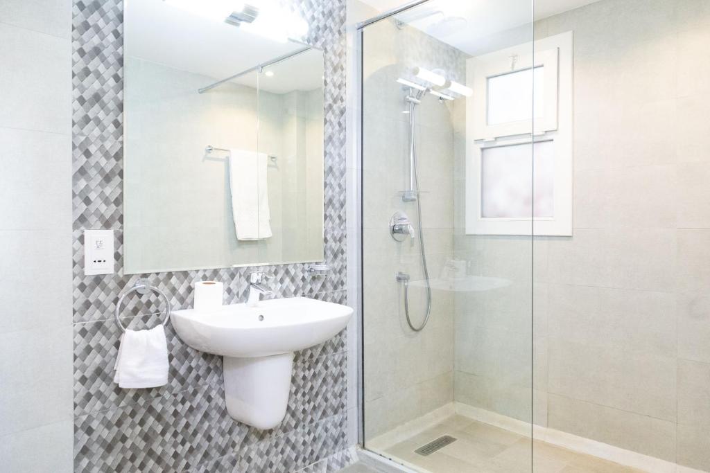 Koupelna v ubytování NASEEM HOTEL