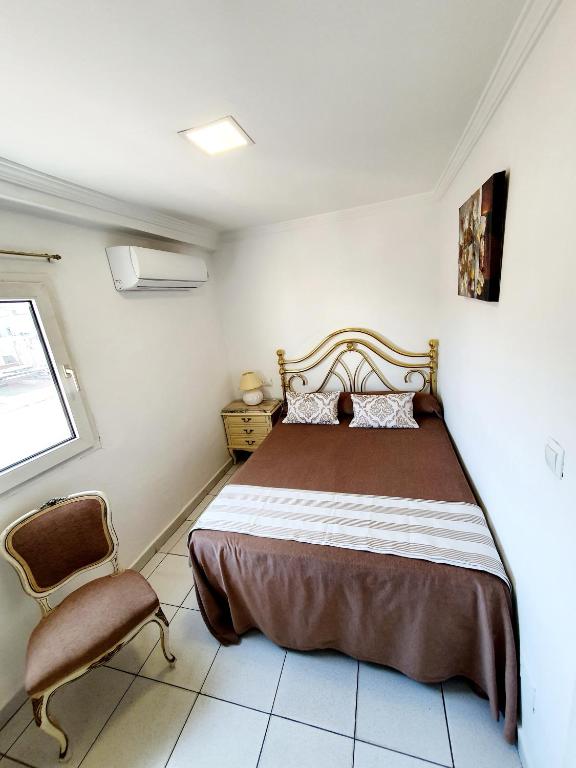 Cama o camas de una habitación en Hotel Marítimo Urban