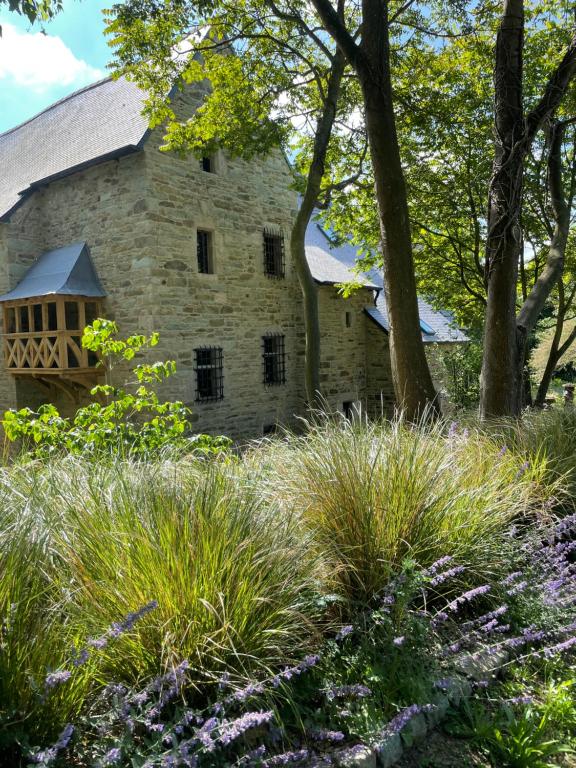 Zahrada ubytování Manoir medieval du XV ieme siècle