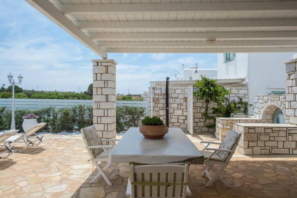 Balkón nebo terasa v ubytování Villa Dionysos in Aliki