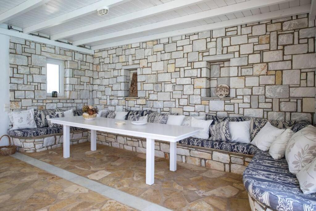 Posezení v ubytování Villa Dionysos in Aliki