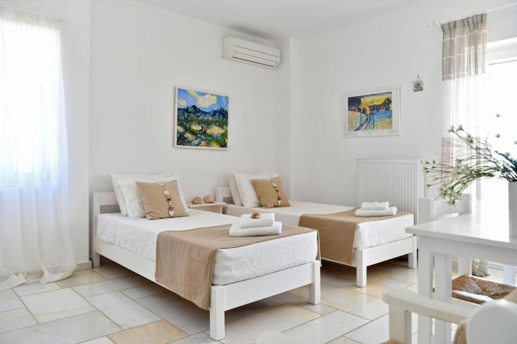 Posezení v ubytování Villa Dionysos in Aliki