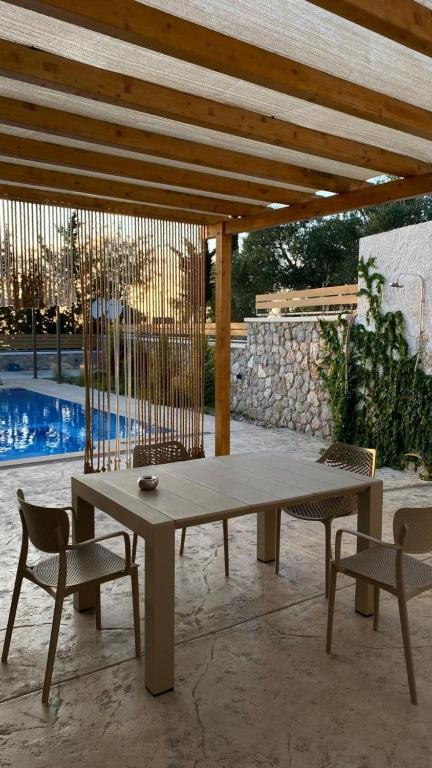 Bazén v ubytovaní Zephyros Villas - Agios Nikitas alebo v jeho blízkosti