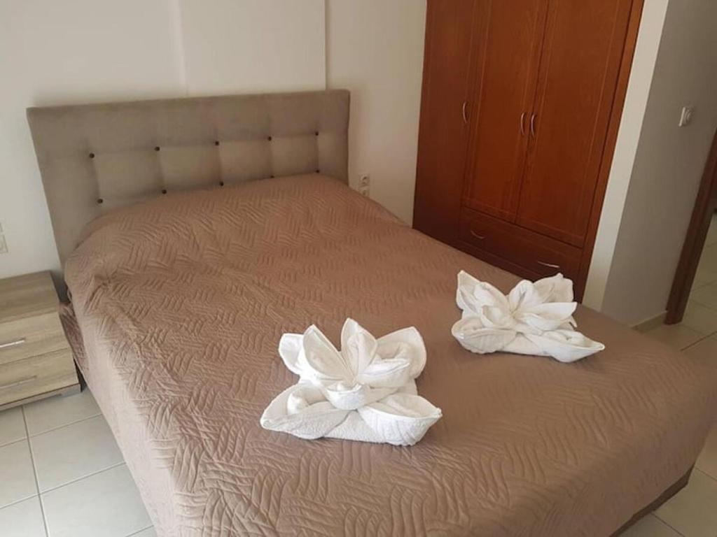 Posteľ alebo postele v izbe v ubytovaní Rias Sea View Apartment