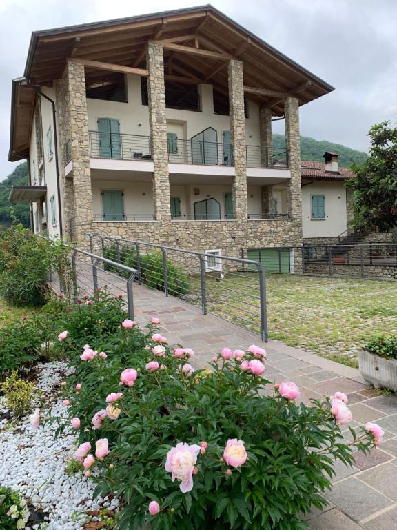 Zahrada ubytování Agritur Stefenelli