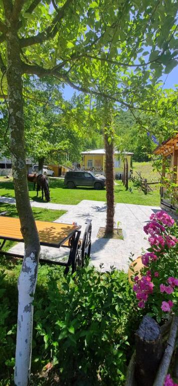Zahrada ubytování Guest House Balda