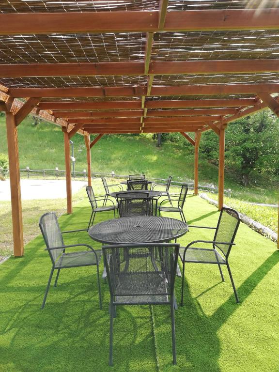 Zahrada ubytování Casabrin