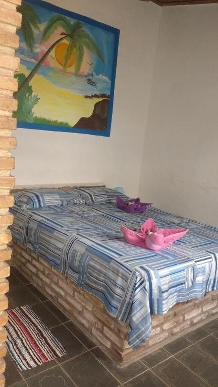 Postel nebo postele na pokoji v ubytování Pousada Ancora