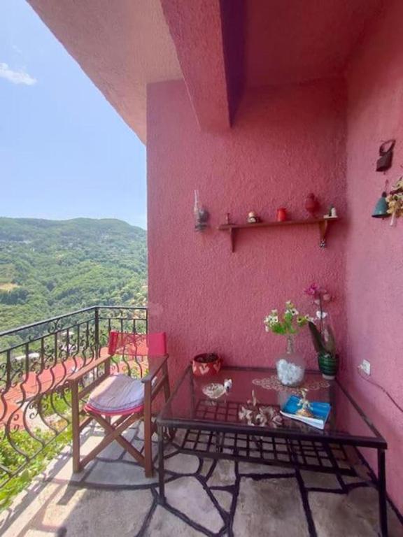 Balkón nebo terasa v ubytování Hara's House Pelion