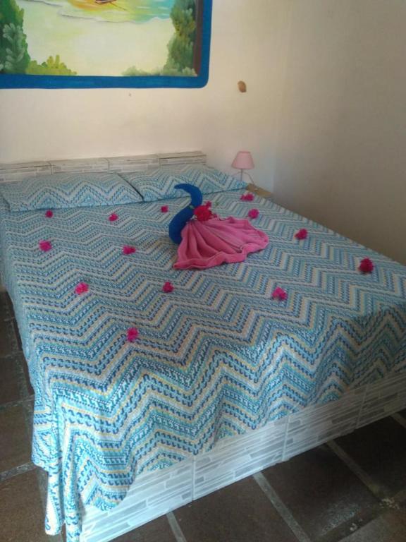 Postel nebo postele na pokoji v ubytování Pousada Ancora
