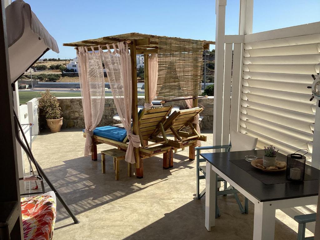 Balkon lub taras w obiekcie Milos Dream Life