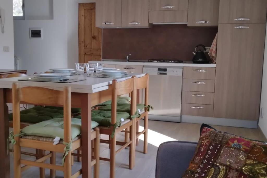 Kuchyň nebo kuchyňský kout v ubytování Chilometro 29 terra