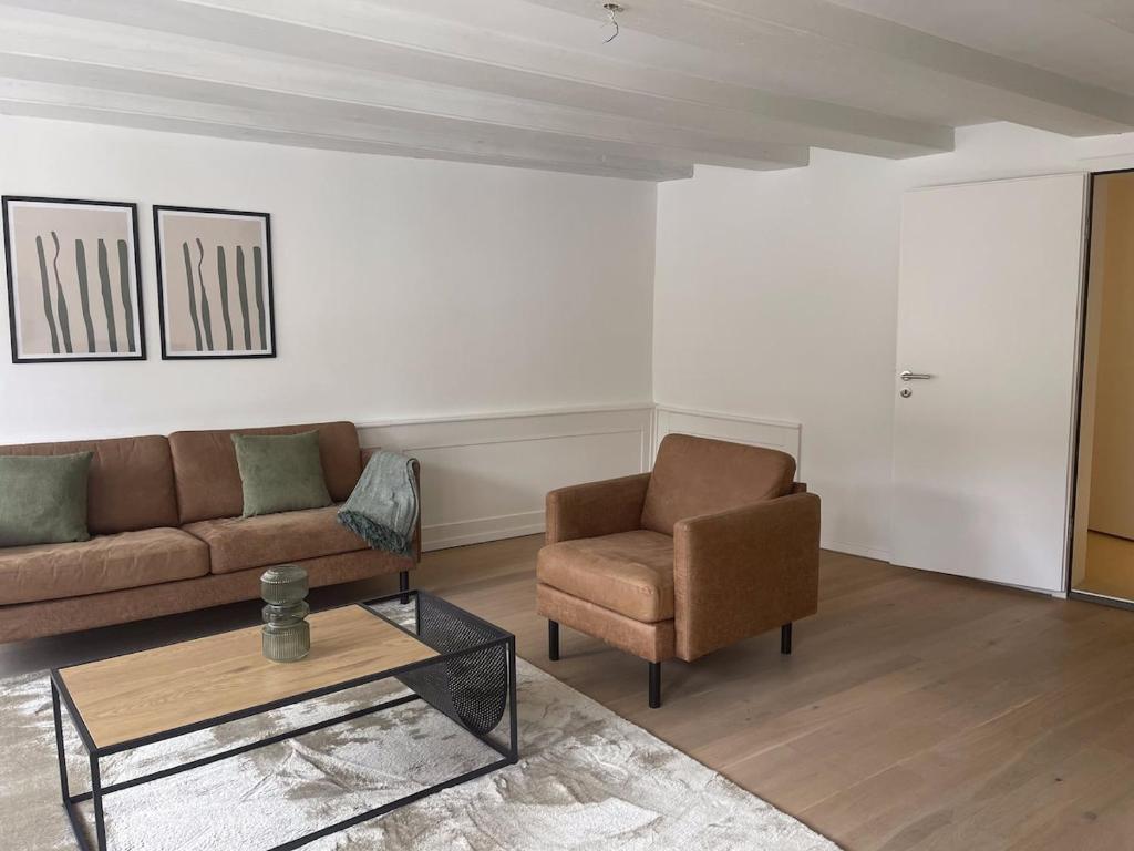 Posezení v ubytování The R Apartment Bodensee - Old Town