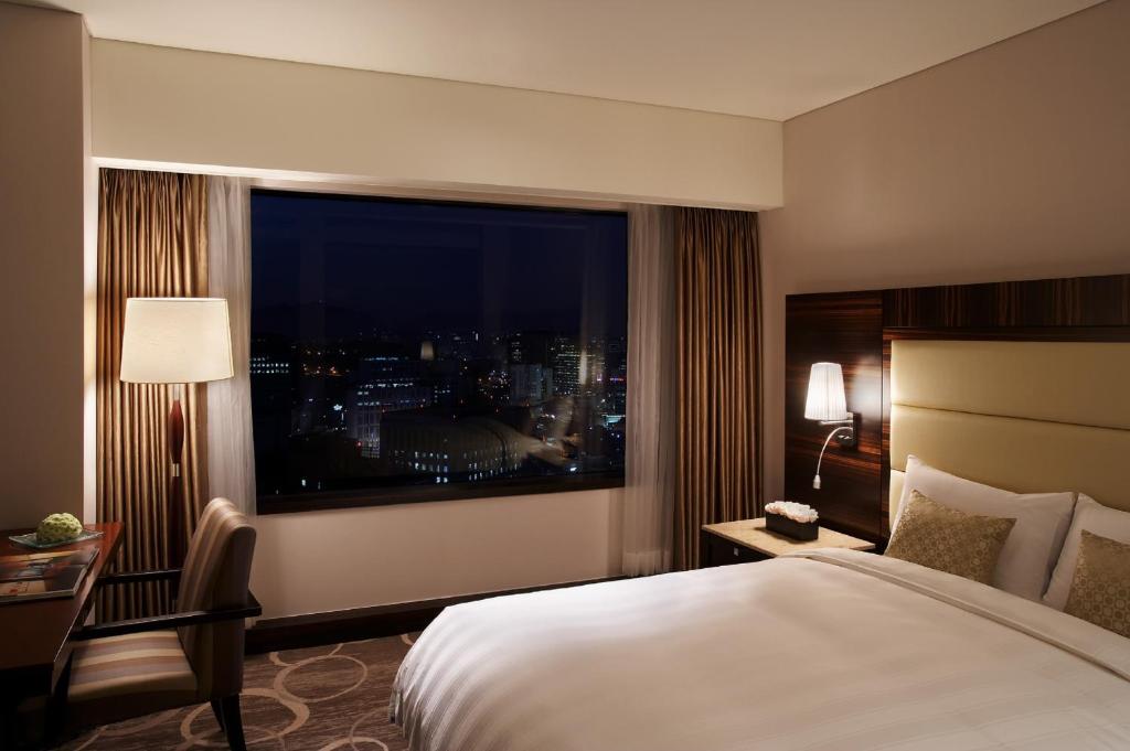 Lotte Hotel Seoul - 洛杉矶塞纳河早餐的高级双人间，1 Pax