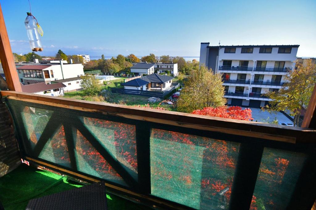 Balkón nebo terasa v ubytování Apartmán Zemplínská šírava