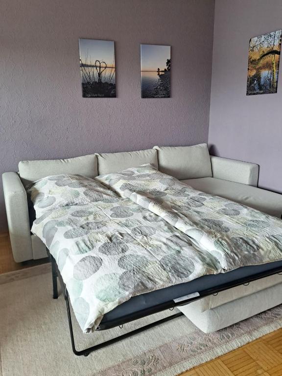 Postel nebo postele na pokoji v ubytování Großes Apartment perfekt für Familien - Gästecard inklusive