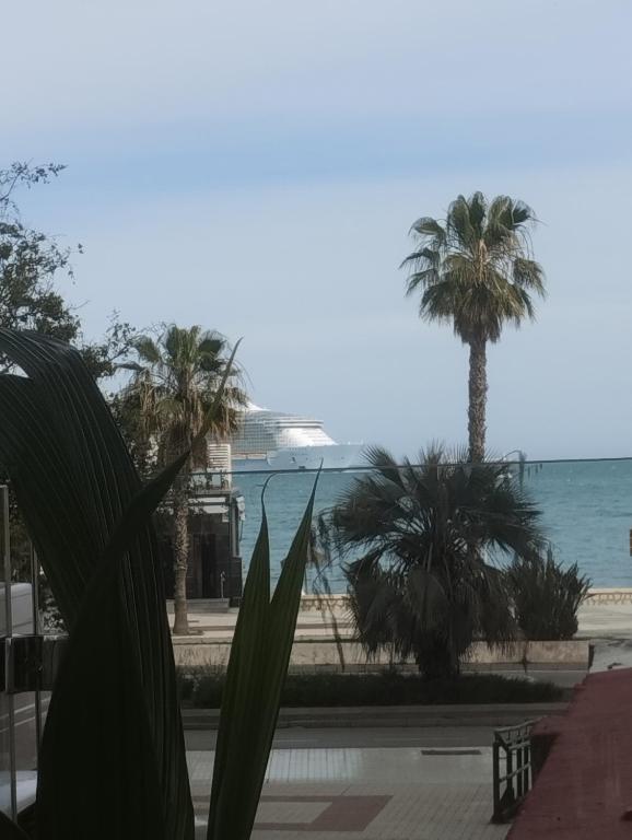 Terraza frente al mar