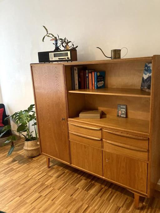 Knihovna v apartmánu