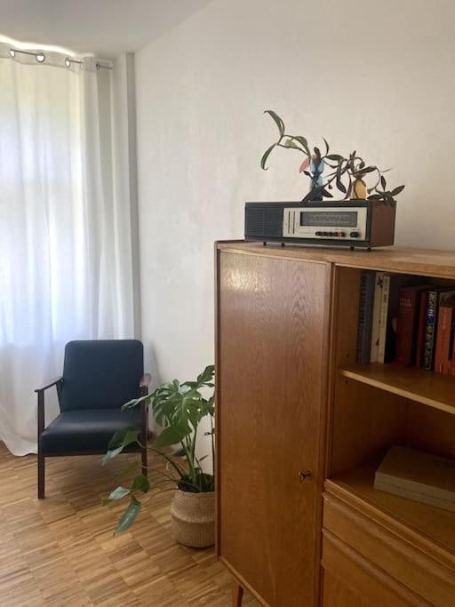 Knihovna v apartmánu