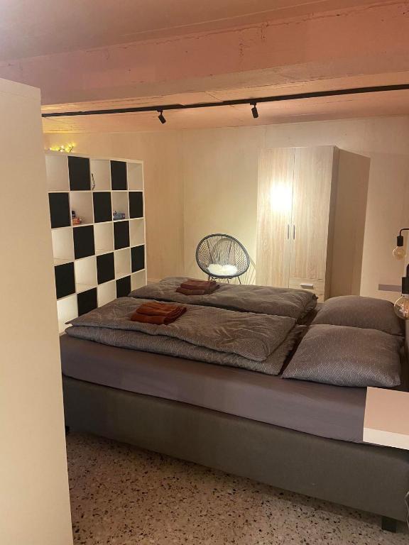 Postel nebo postele na pokoji v ubytování Guesthouse Sprinysem