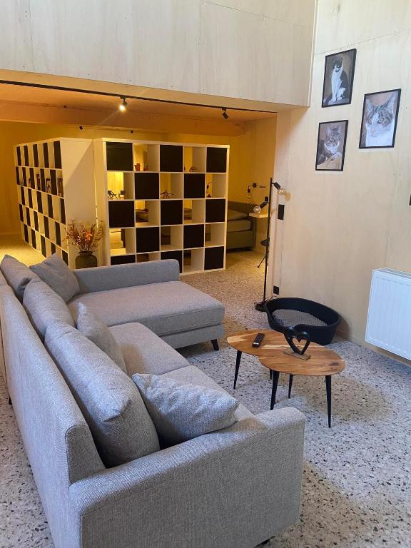 Posezení v ubytování Guesthouse Sprinysem