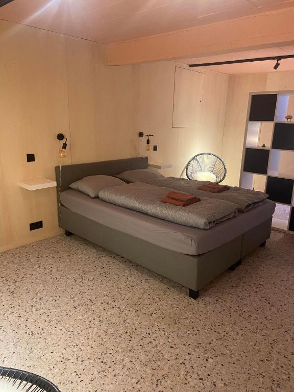 Postel nebo postele na pokoji v ubytování Guesthouse Sprinysem