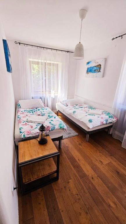 Postel nebo postele na pokoji v ubytování Ciao Bambino!