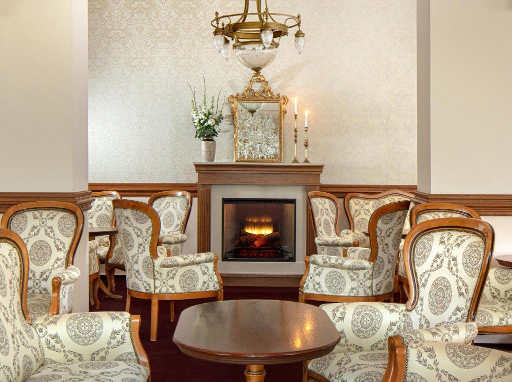 Posezení v ubytování Imperial Spa & Kurhotel