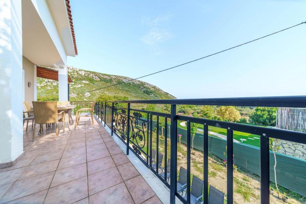 Balkón nebo terasa v ubytování Iphigenia Apartments at Katelios
