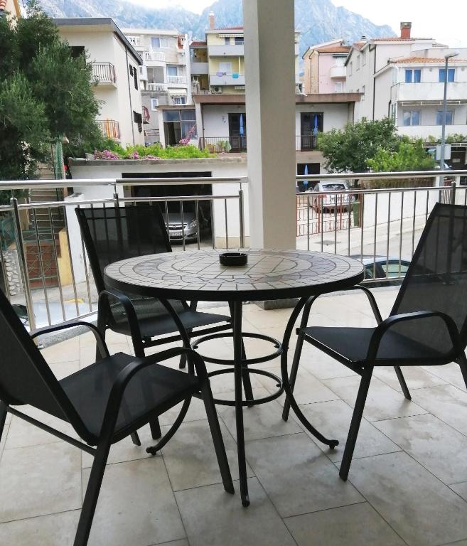 Balkón nebo terasa v ubytování B&B villa Kovač