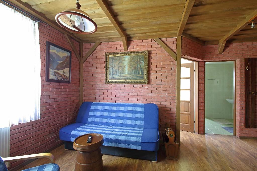 Posezení v ubytování Apartmány HABURA