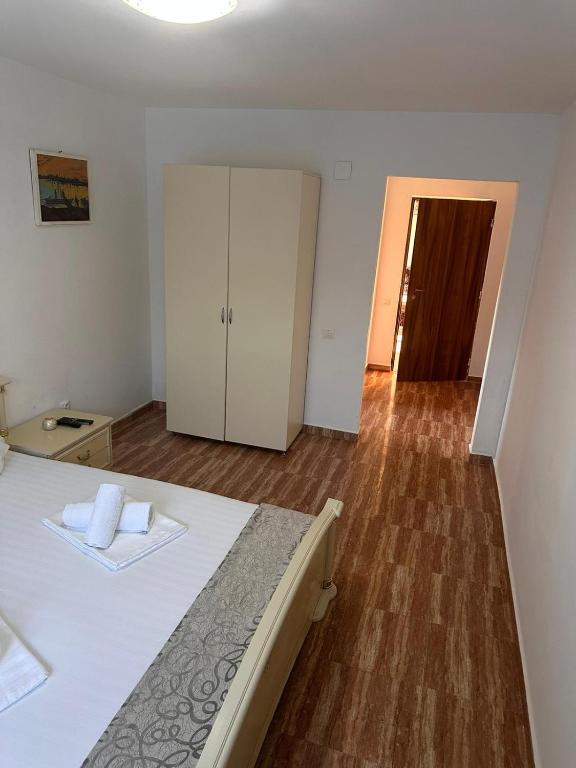 Postel nebo postele na pokoji v ubytování Casa Donau Beach