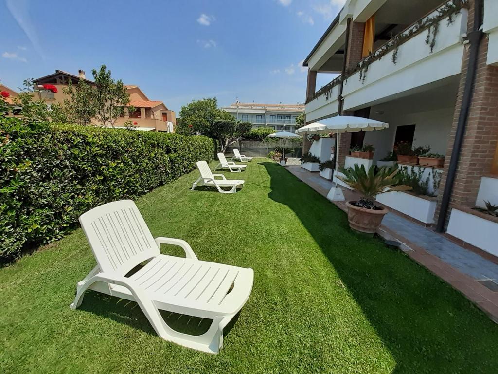 Zahrada ubytování Hotel B&B Rispescia Grosseto