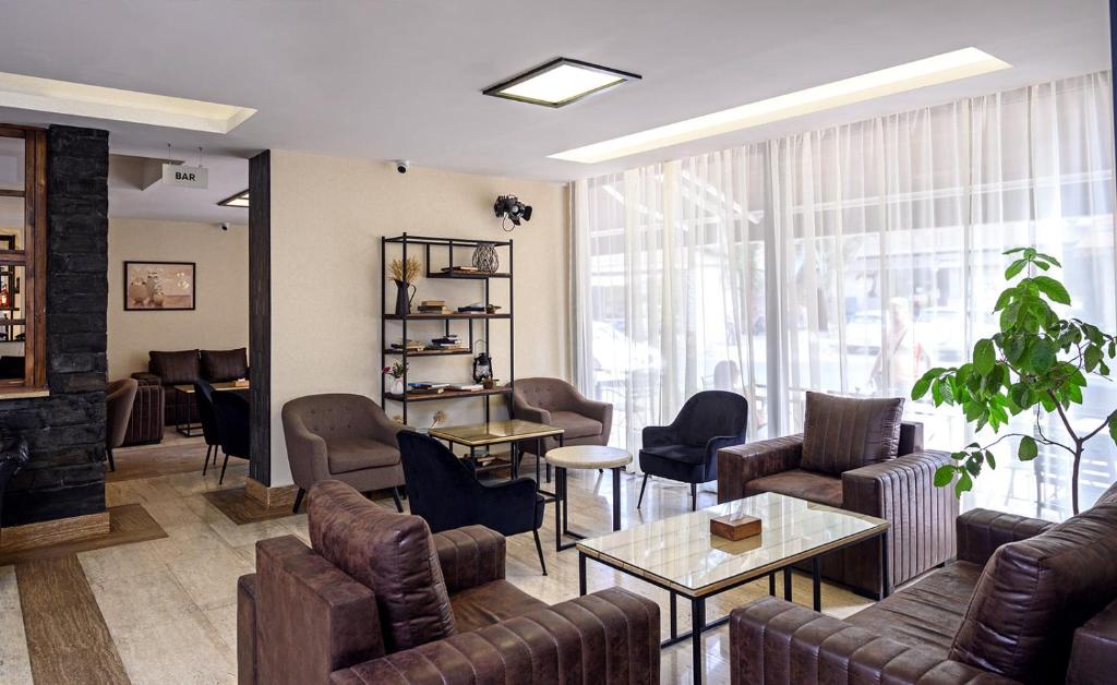 Posezení v ubytování Nacho Hotel Yerevan