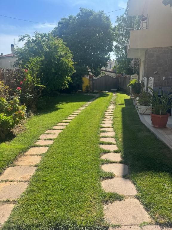 Vonkajšia záhrada v ubytovaní Domo Acabara
