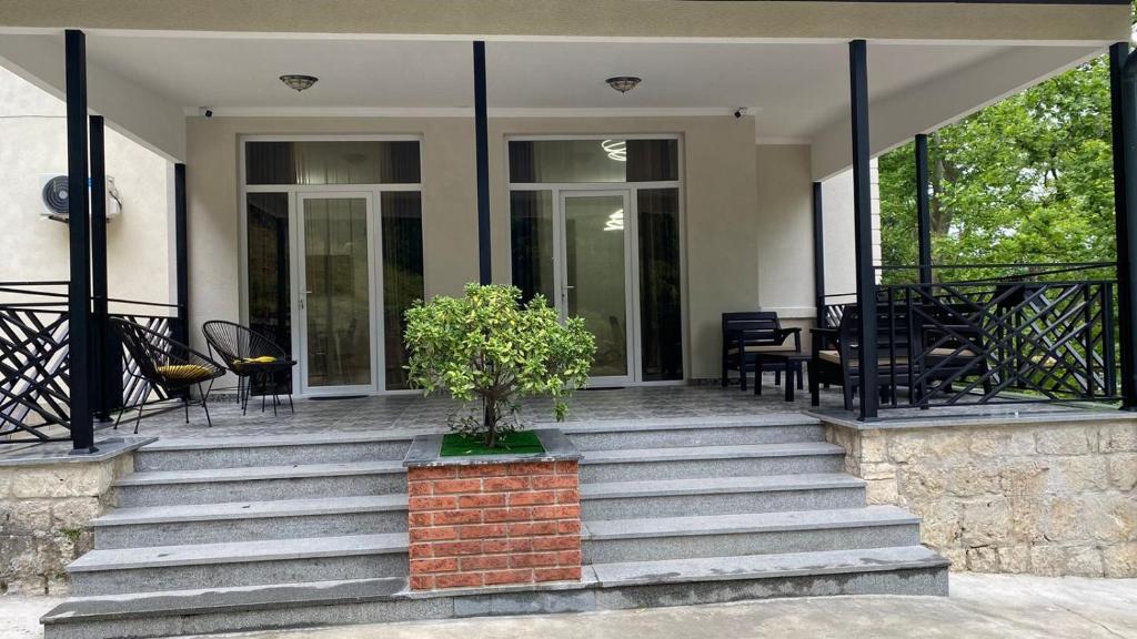 Exteriér nebo vchod ubytování Tskaltubo Apartments